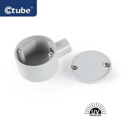  25mm flache Abzweigdose Extreme UV-beständige elektrische Kabelverschraubungen Distributor
