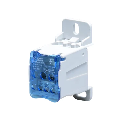 Elektrischer Verteiler mehrere Pole 250A 1000V Stromverteiler Elektrik UKK 250 Anschlussklemmenblock Mit Großem Strom, Kupfersteckverbinder