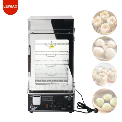  Elektrische Fünf Schicht Hitze Snack Food Bun Maschine Dampfgarer Heizung Konservierungsschrank