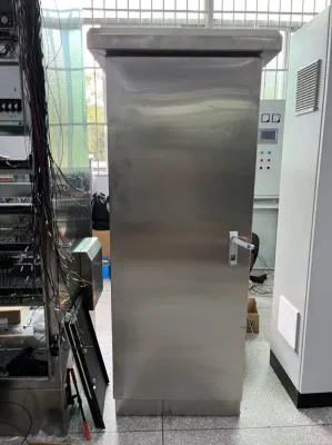 SPS-Schaltschrank aus Edelstahl für Kläranlage