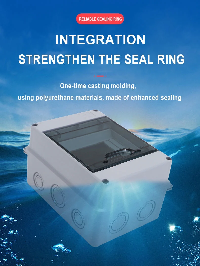 Electricity Use IP65 18way Waterproof Plastic ABS Distribution Box