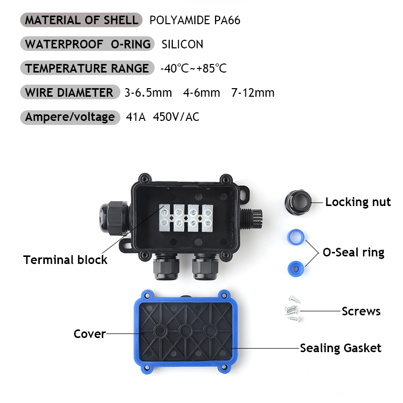 Best Seller M2068 PA66 Enclosure Electronics Waterproof Junction Box