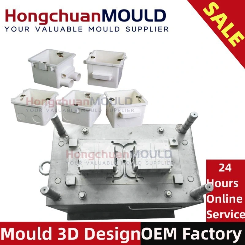 Custom Outdoor ABS Electrical Plastic Waterproof Junction Box Injection Mould