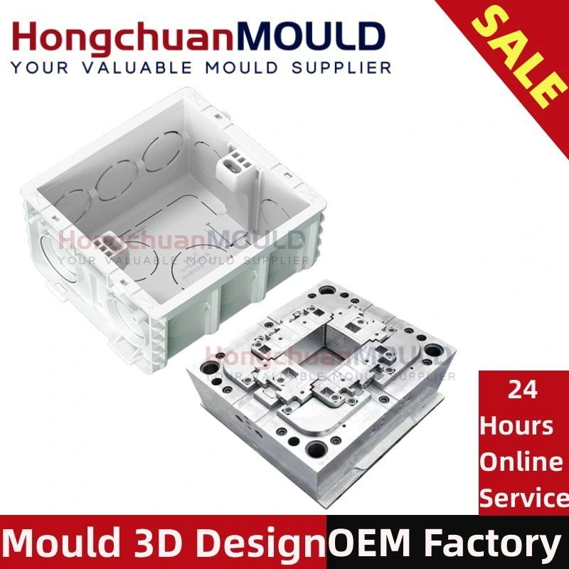 Custom Outdoor ABS Electrical Plastic Waterproof Junction Box Injection Mould