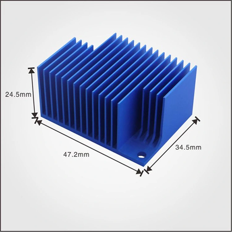 Die Cast Empty Housing Aluminum Heat Sink Box for Electrical Product Cooling