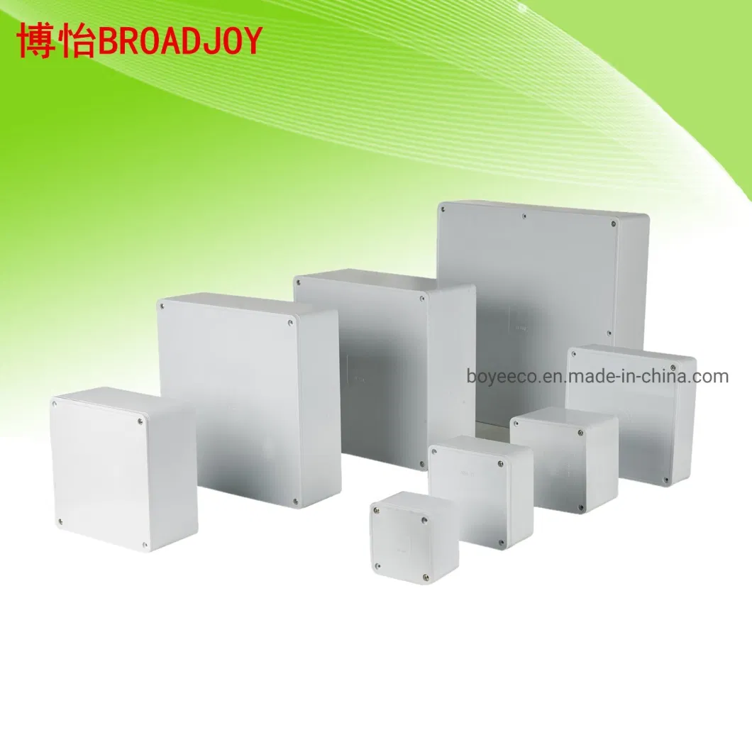 PVC Electrical Plastic Enclosure Screw Types Adaptable Switch Box