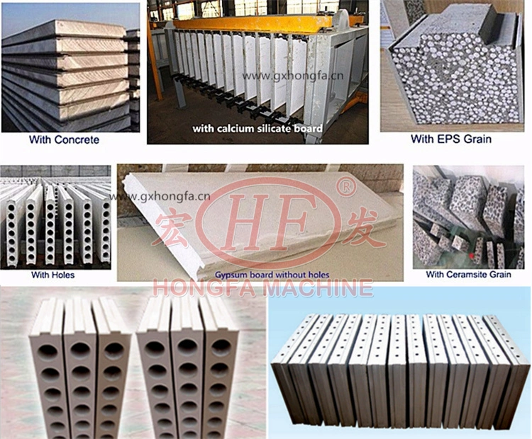 Precast Wall Panel Making Machine Insulated Sandwich Wall Panel Forming Machine