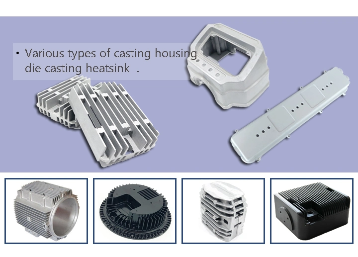 OEM Aluminum Die Casting Parts Die Cast Aluminum Electrical Motor Housing