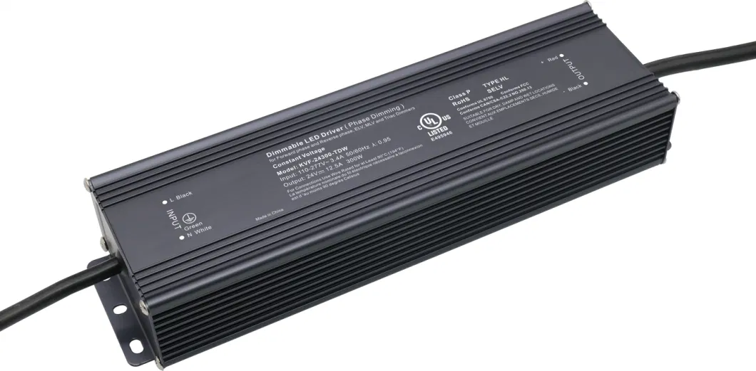 UL8750 UL1310 100W Phase Dimming Class P Switching Power Supply 12V 8.33A 24V 4.17A Constant Voltage Dimmable LED Driver for Indoor LED Lighting