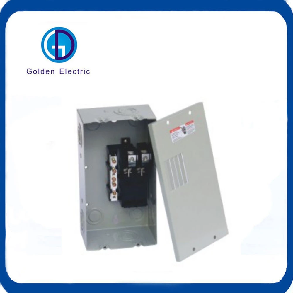 Surface Mount Type 1/2/4/6/8/12 Way Metal Electrical Control Load Center with Circuit Breaker