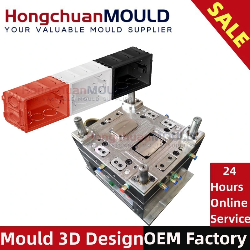 Custom Outdoor ABS Electrical Plastic Waterproof Junction Box Injection Mould