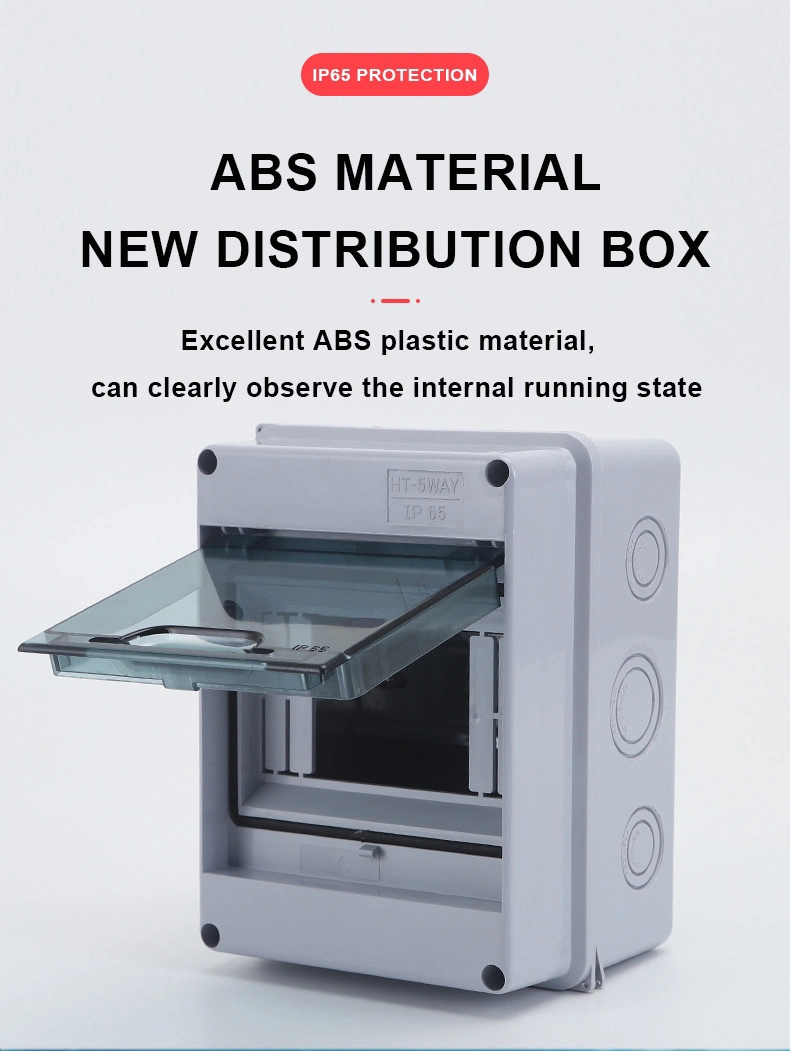 Electricity Use IP65 18way Waterproof Plastic ABS Distribution Box