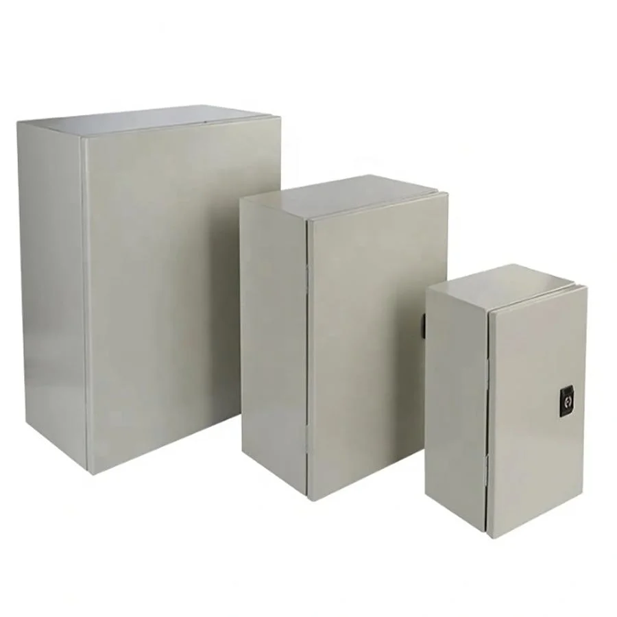 Steel IP65 Waterproof Outdoor Junction Box Electrical Distribution Box Customized Control Cabinet