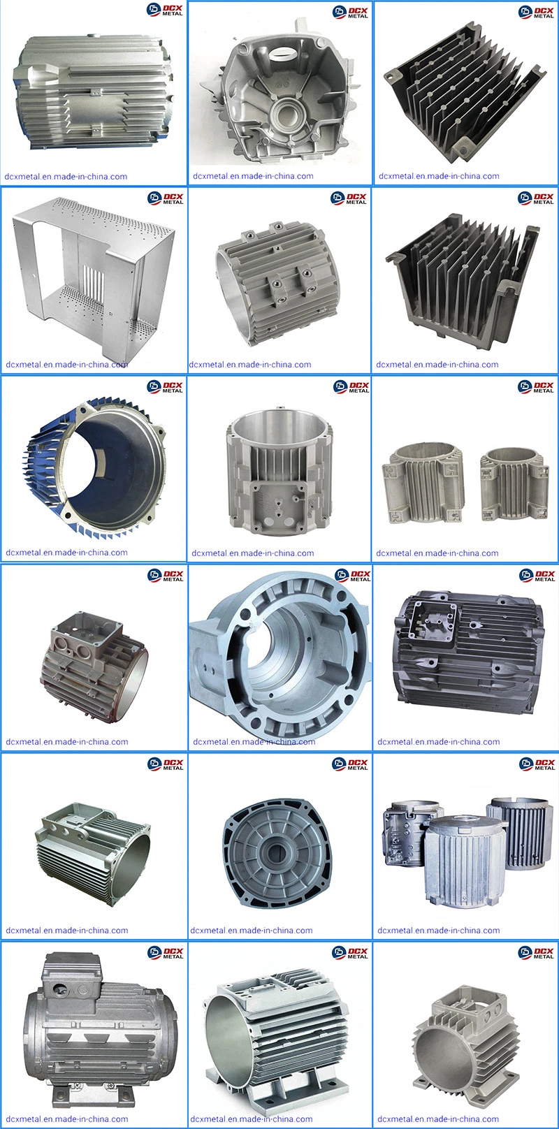 OEM Aluminum Die Casting Parts Die Cast Aluminum Electrical Motor Housing