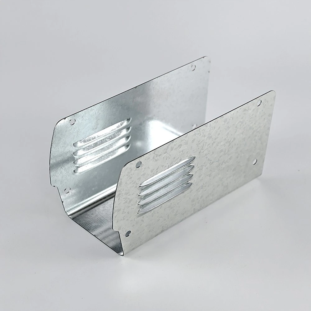 Custom Metal Chassis Case Sheet Metal Housing with Galvanized Finish