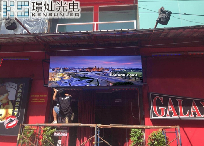 IP65 P2.5 Outdoor LED Display Cabinet for Rental Events 480X480mm Cast Cabinet