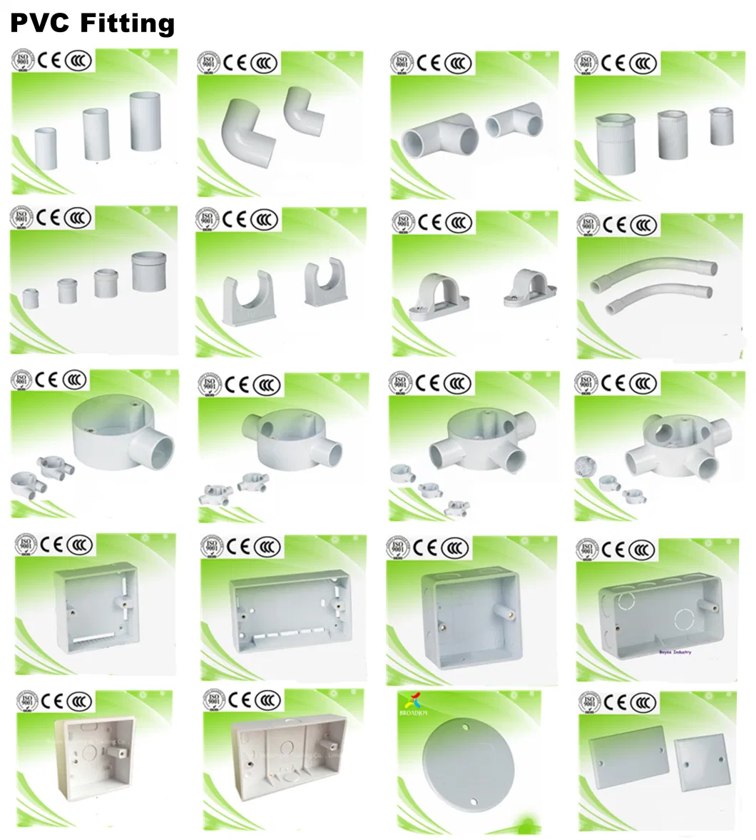 PVC Pipe Fittings Electrical Circular Conduit Box