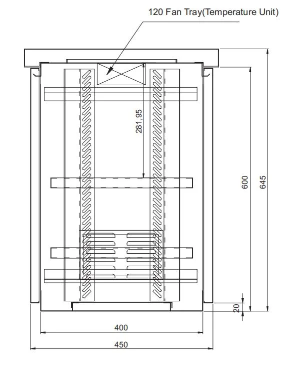 Waterproof Metal IP65 Electrical Distribution Wall Mount Box Outdoor Network Cabinet