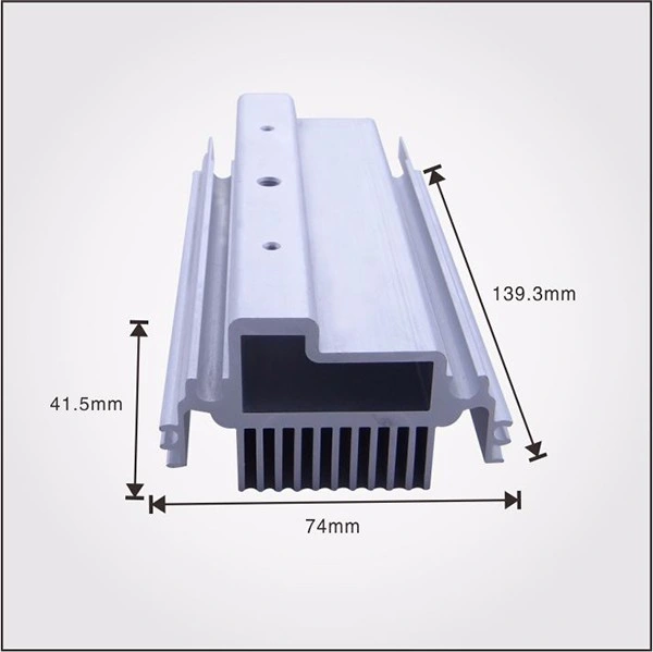 Die Cast Empty Housing Aluminum Heat Sink Box for Electrical Product Cooling
