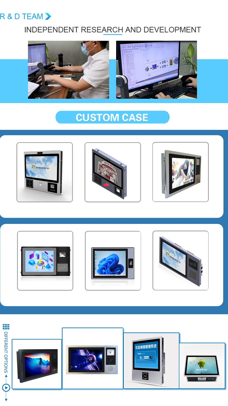 10.1 Industrial Panel PC Industrial Display All in One Monitor HDMI SIM Cabinet for Industrial Control Equipment PC Monitor