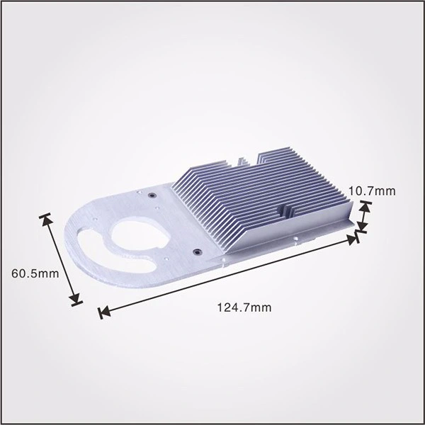 Die Cast Empty Housing Aluminum Heat Sink Box for Electrical Product Cooling