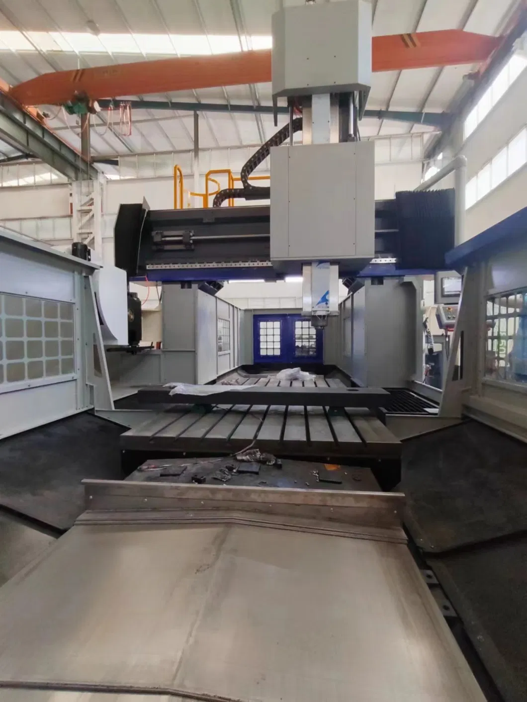 Withstand a Large Number of Machining Forces CNC Gantry Machining Center