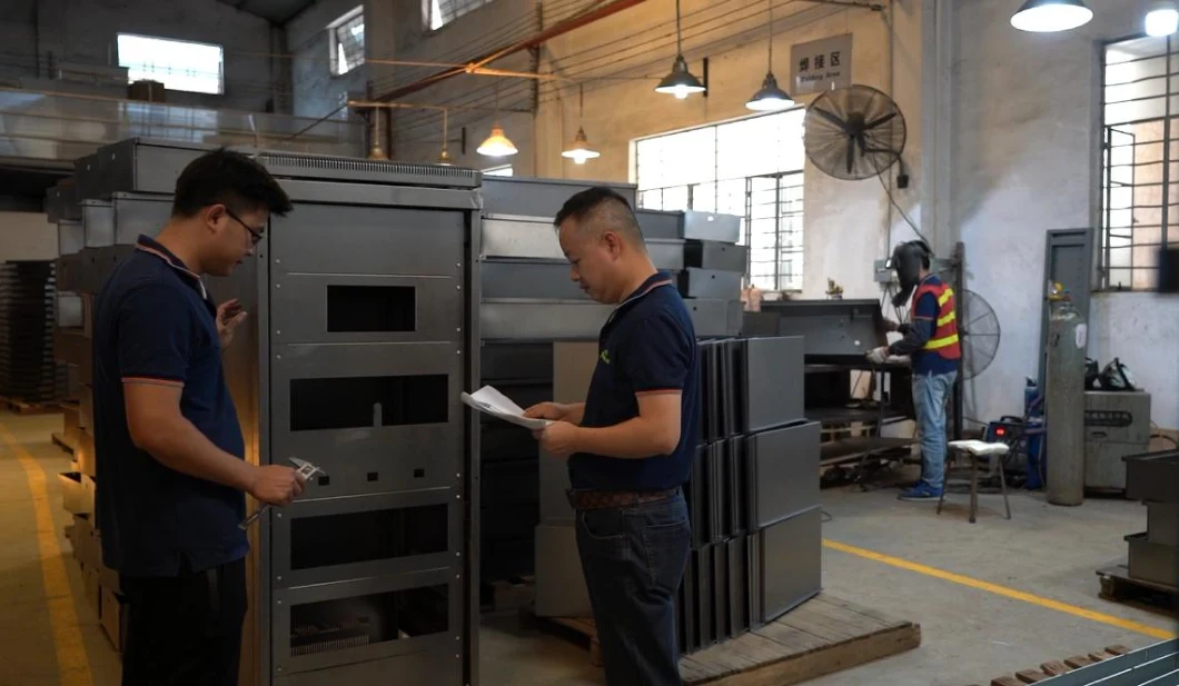 Customized Metal Fabrication Floor Industrial Battery Control Cabinet