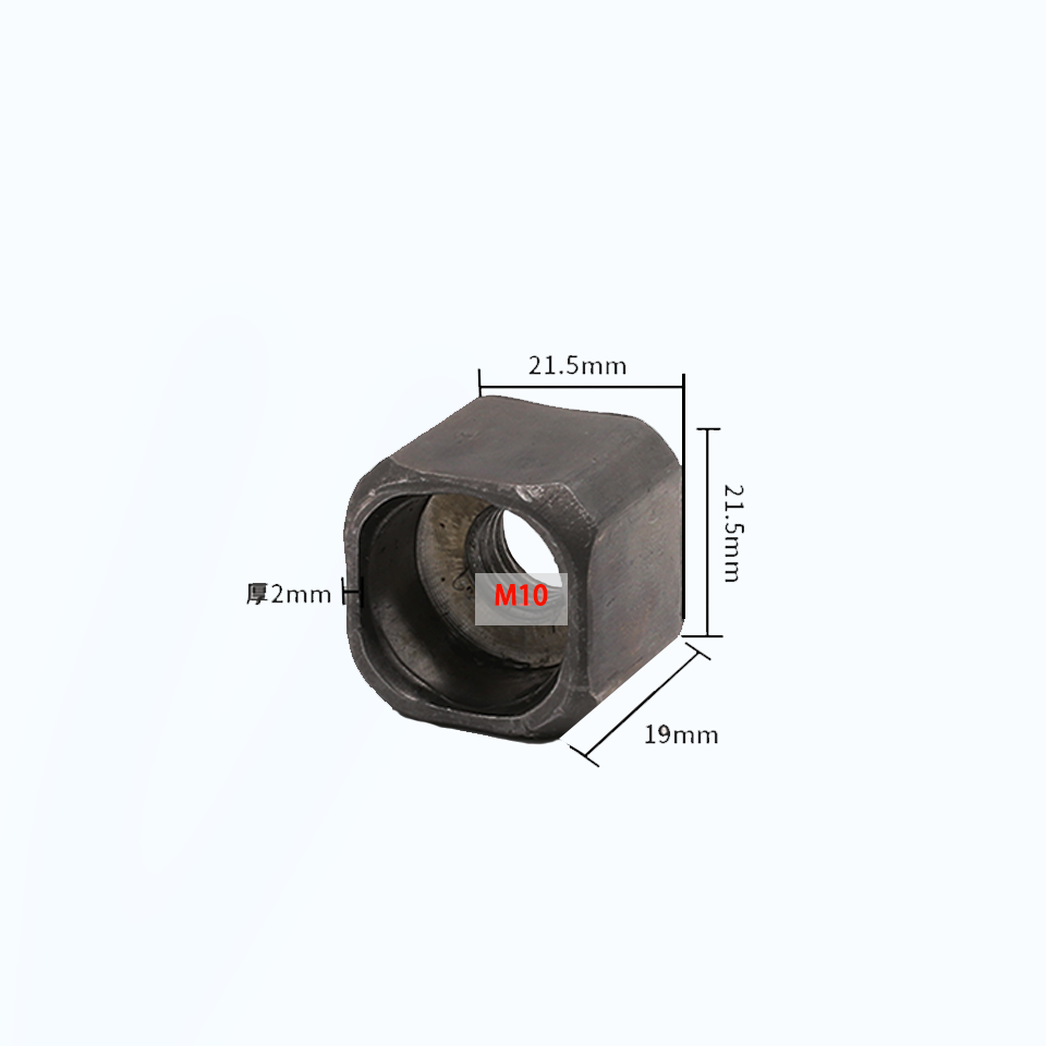 Ggd Electric Square Round Nut Fixed Screw Sleeve Cabinet Fittings Welding Movable Hinge Door