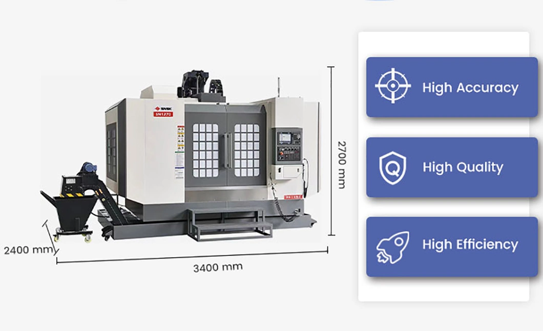 Quick Positioning Milling Machine CNC Drilling Machining Center for Electrical Industry (NV-1270)