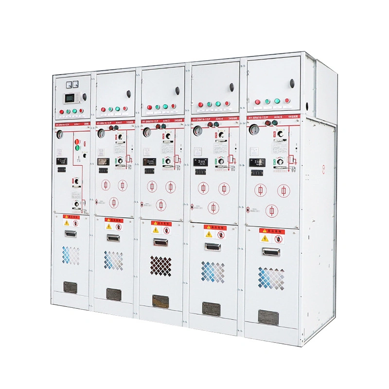 Zhegui Electric 12kv Inflatable High Voltage Switch Cabinet Gas Insulated Switchgear