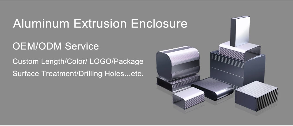 Aluminum Project Enclousre High Quality Custom Instrument Safe Junction Housing Electrical Box