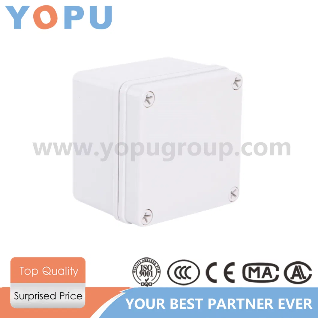 AG Transparent Grey1 Waterproof Electrical Junction Box Inlet Outlet Covergence Box Distribution Board