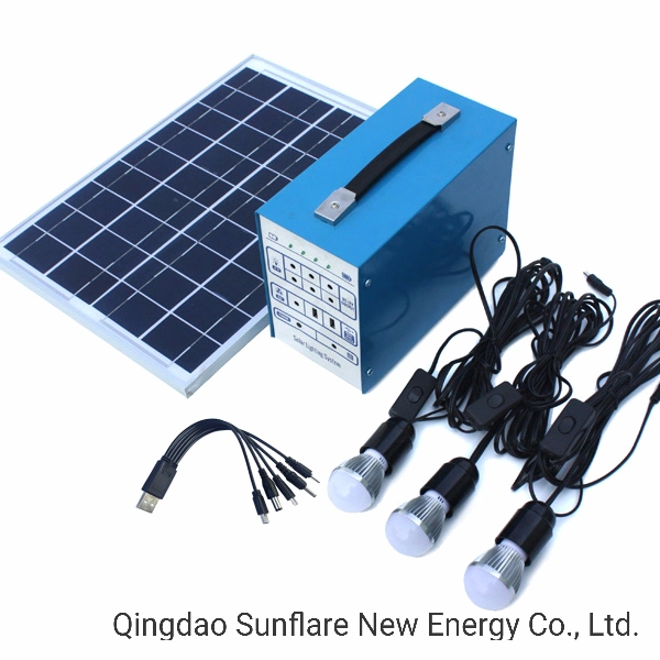 30W off Grid Home Solar Energy System Solar Power Generator for Home and Outdoor Use