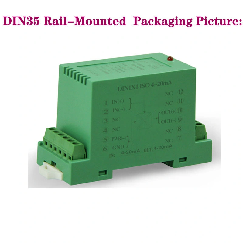 Two Channels 4-20mA Input and Output Equipment Signal Acquisition for Automation Control System