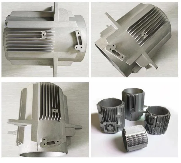 OEM Aluminum Die Casting Parts Die Cast Aluminum Electrical Motor Housing