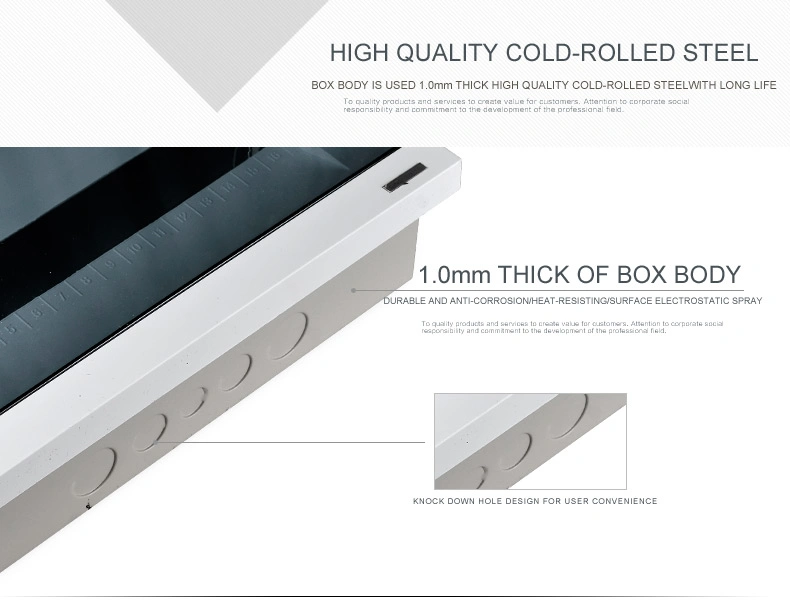 50series 20ways MCB Boxes Electrical Distribution Box Panel