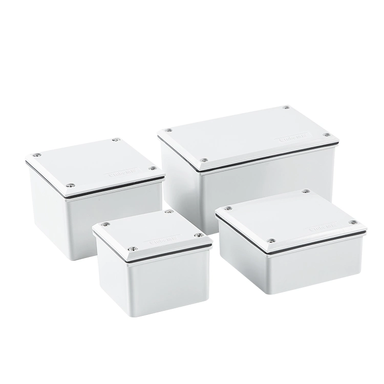 IP67 Impact Resistant Fireproof PVC Electrical Small Adaptable Junction Box