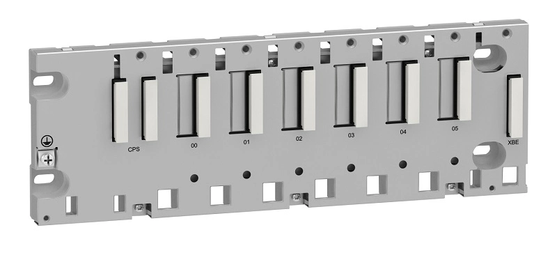 New-Original Schnei-Der-Bmxxbp0600 Rack-M340 6-Slots Panel-Plate or-DIN Rail-Mounting PLC Good-Price