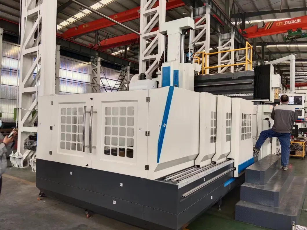 Horizontal Horizontal Knife Library CNC Gantry Machining Center