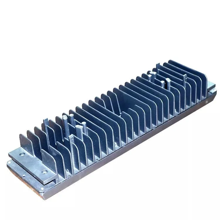 Die Cast Empty Housing Aluminum Heat Sink Box for Electrical Product Cooling