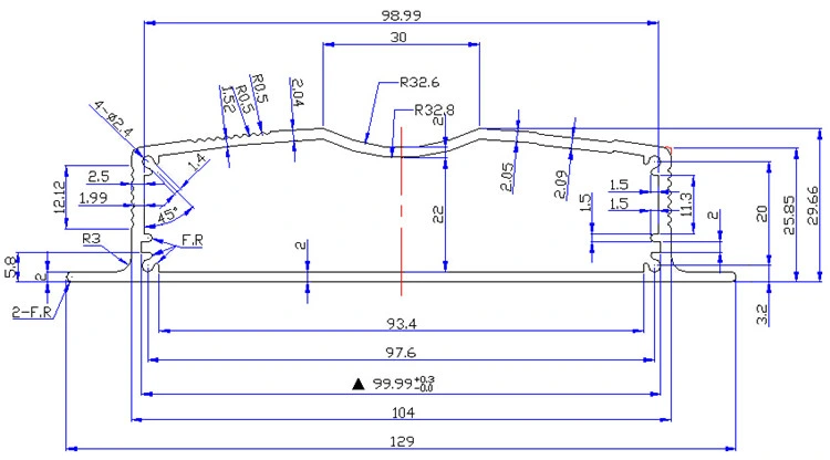 Industry Control Box Aluminum Extrusion Housing