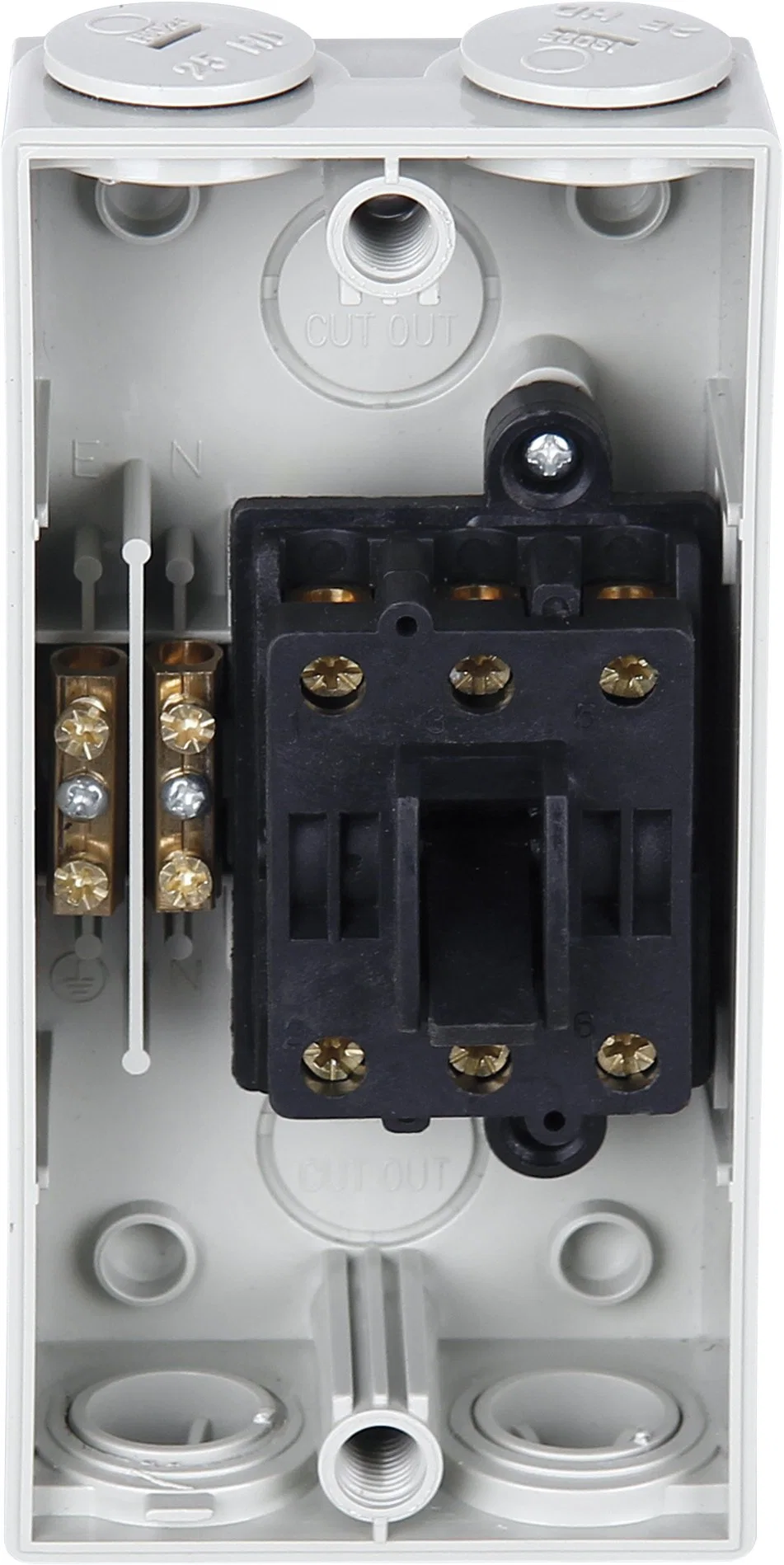 Ukf Series 1pole 63A Weatherproof Isolating Switch / Isolator Switch 250/500V AC