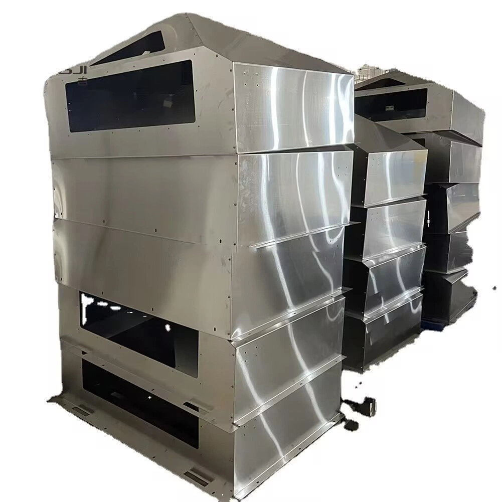 Weatherproof Aluminum Project Box Stainless Steel Electrical Equipment Control Enclosure Case Metal Cabinet