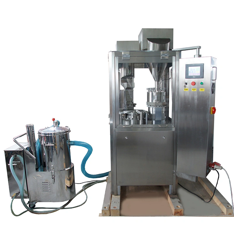 Automatic Touching-Screen PLC Program Control Panel with LCD Capsule Filling Machine