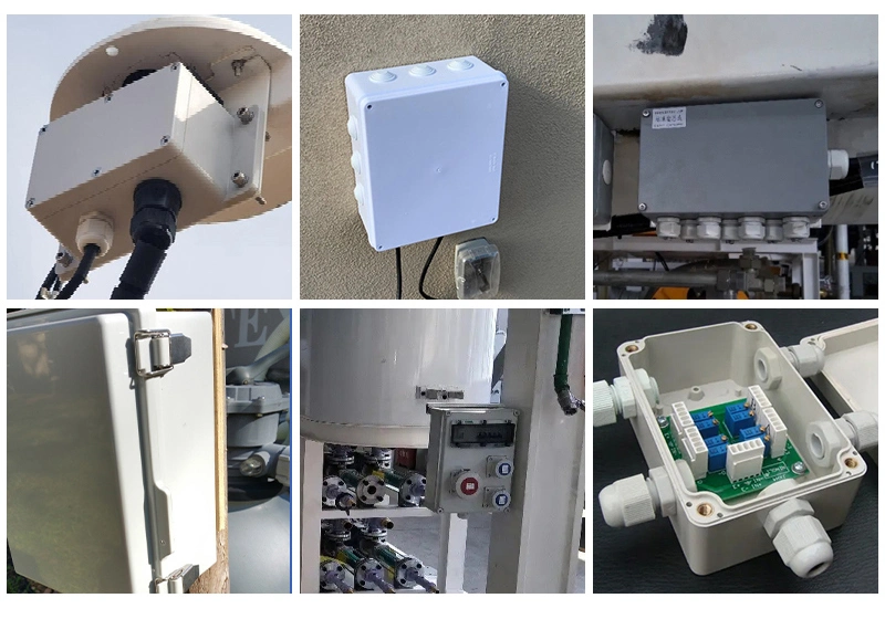 Waterproof IP65 Electrical Junction Box Wire Connection Box Square Adaptable Box