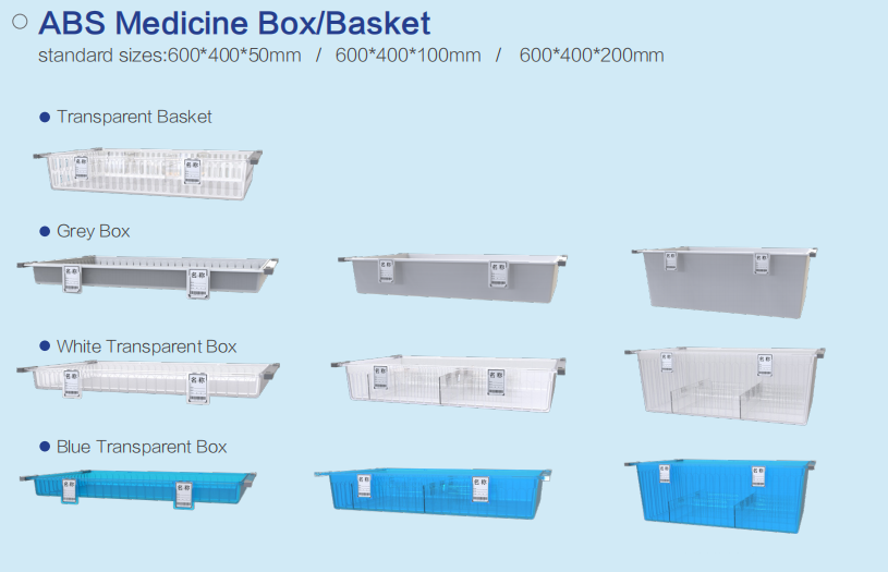 OEM Design Standard Modular ISO Basket Electric Control Endoscope Storage Cabinet