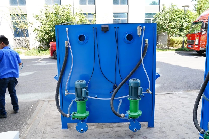 Kf-1610W Large Wet Sandblasting Cabinet