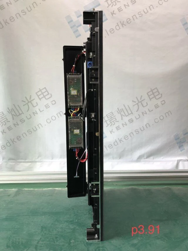 500X1000mm Outdoor Waterproof LED Display Cabinet P3.91 Rental Cabinet