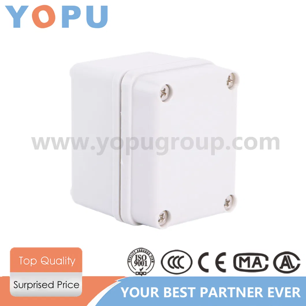 AG Transparent Grey1 Waterproof Electrical Junction Box Inlet Outlet Covergence Box Distribution Board