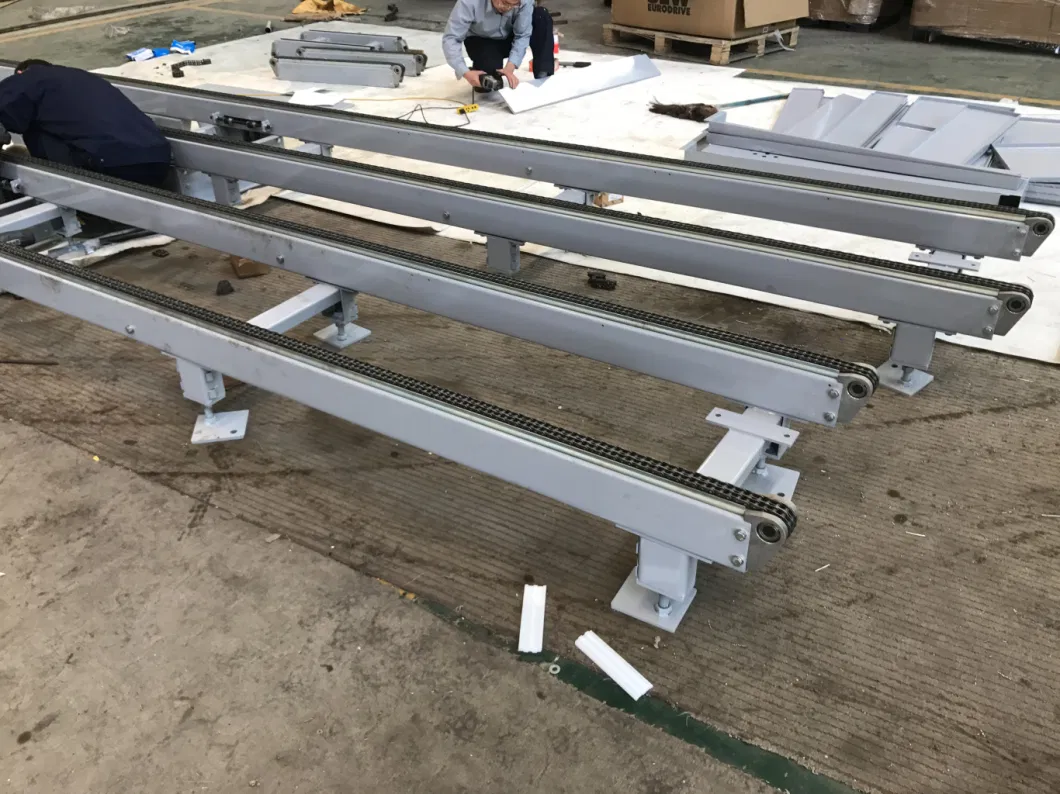 Heavy Duty Powered Chain Conveyor Line